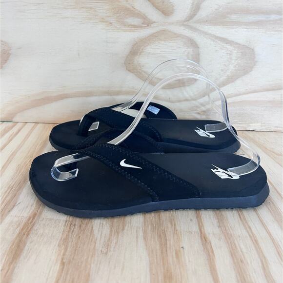 Nike - South Beach Celso -Sandals Flip Flops - Black - Women's - 10 - 344087-010 - Picture 3 of 9